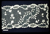Cravat, Needle lace, point d’Alençon, point d'Argentan, French