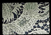 Fragment, Needle lace, Italian, possibly Venice
