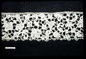 Fragment, Needle lace, Italian, Venice