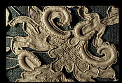 Flounce, Needle lace, gros point lace, bobbin lace, Italian, Venice