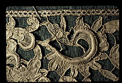 Flounce, Needle lace, gros point lace, bobbin lace, Italian, Venice