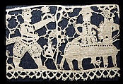 Border, Needle lace, Southern German or Italian