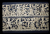 Border, Needle lace, Southern German or Italian