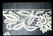 Flounce, Bobbin lace, Italian, Veniec