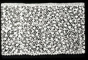 Border, Needle lace, mezzo punto, Italian, Venice