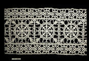 Insertion, Bobbin lace, Italian, Genoa