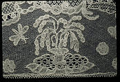 Border, Bobbin lace, point d'Angleterre, Flemish, Brussels