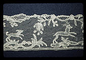 Strip, Bobbin lace, point d'Angleterre, Flemish, Brussels