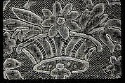 Fragment of lace, Flemish, Mechlin