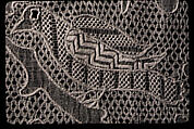 Scroll, Drawnwork, possibly Danish