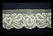 Fragment, Linen, drawnwork, Danish