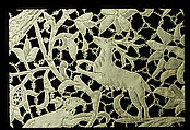 Flounce, Needle lace, Italian, Venice