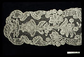 Lappet, Bobbin lace, Brussels bobbin lace, point d'Angleterre, Flemish