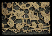 Fragment, Bobbin lace, Italian, Venice