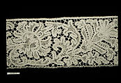 Strip (one of two), Bobbin lace, Italian
