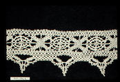Edging, Bobbin lace, Italian, Venice