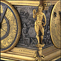 Equation Clock, Jost Bürgi (Swiss, 1552–1632), Brass (gilded), silver (engraved), iron, German, Kassel