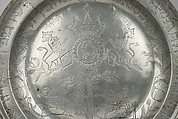 Redemption of the First-Born Ceremony plate, Pewter, German