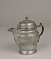 Coffeepot, Pewter, German