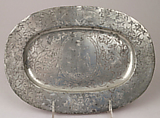 Dish, Pewter, French