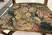 Armchair, Carved and gilded walnut, French