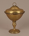 Cup with cover, Christofle & Cie, Silver gilt on base metal, French, Paris, after French original