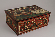 Box, Wood, painted, Swiss