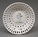 Footed dish, Maiolica (tin-glazed earthenware), Italian, Faenza