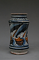 Albarello, Maiolica (tin-glazed earthenware), Italian, Faenza