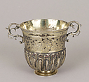 Cup, Elias Adam  German, Silver gilt, German, Augsburg