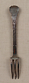 Fork, Lawrence Coles (active 1669–1714), Silver, British, London