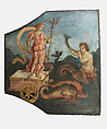 Triumph of Amphitrite, Pinturicchio (Italian, Perugia 1454–1513 Siena), Fresco, transferred to canvas and attached to wood panels, Italian, Umbria