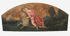 Rape of Europa, Pinturicchio (Italian, Perugia 1454–1513 Siena), Fresco, transferred to canvas and attached to wood panels, Italian, Umbria