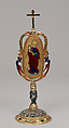 Triptych, Gold, enamel, jasper, probably French