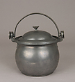 Dinner pail, Pewter, French