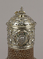 Jug, John Eydes, Stoneware, silver gilt, British, Exeter