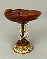 Cup, Amber, gold and enamel, German