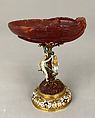 Cup, Amber, gold and enamel, German