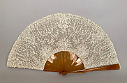 Fan, Lace, shell, French