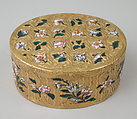 Snuffbox, Jean Frémin French, Gold, enamel, French, Paris