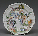 Plate, Faience (tin-glazed earthenware), Italian, Turin or Le Nove