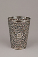 Beaker, Silver, Anglo-Indian