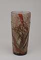 Vase, François Eugène Rousseau (French, 1827–1891), Glass, French