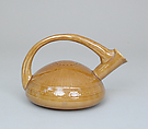 Pitcher, Christopher Dresser (British, Glasgow, Scotland 1834–1904 Mulhouse), Glazed earthenware, British