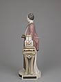 Figure of Japanese man, Worcester factory (British, 1751–2008), Bone china 