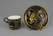 Teacup, Worcester factory (British, 1751–2008), Bone china, British, Worcester