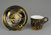 Teacup, Worcester factory (British, 1751–2008), Bone china, British, Worcester