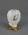Miniature Vase in the form of cactus or succulent, Moore Brothers (British, 1870–1905), Porcelain, British, Longton