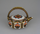Teapot, Worcester factory (British, 1751–2008), Bone china, British, Worcester