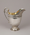 Milk Jug (part of a service), Digby Scott (active 1802–1807), Silver; gilded, British, London
